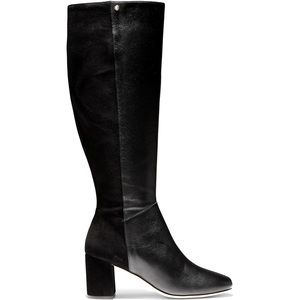 Cole Hann Black Leather & Suede Boots